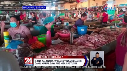 Ilang palengke, walang tindang manok dahil mahal daw ang mga gastusin | 24 Oras Weekend