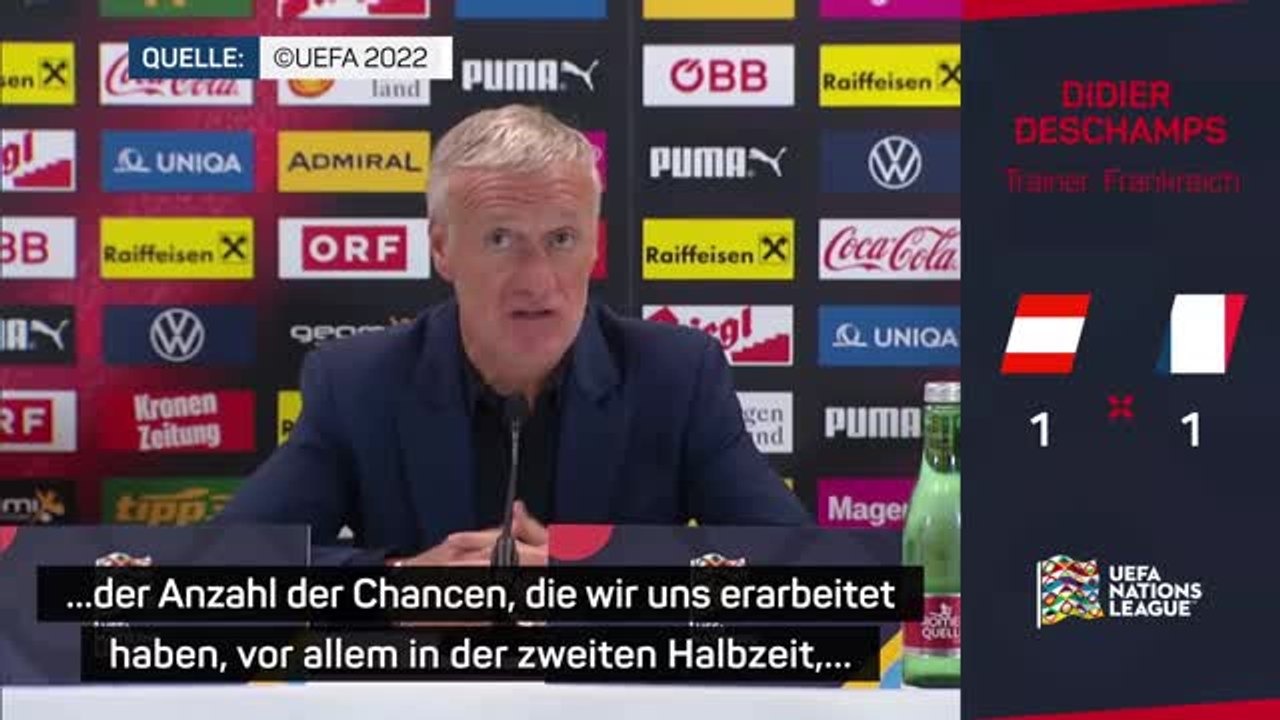 Deschamps: 'Hätten mit Sieg belohnt werden müssen'