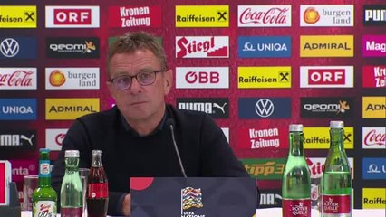 Autriche - Rangnick : "Deux points perdus à cause d'un comportement stupide"