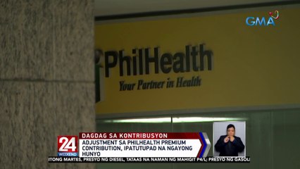 Adjustment sa PHILHEALTH premium contribution, ipatutupad na ngayong hunyo | 24 Oras Weekend