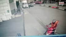 Motokuryeden minibüs bekleyen kadına taciz
