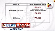 Dagdag P500 na minimum wage sa mga kasambahay, aprubado na sa Eastern Visayas at Caraga