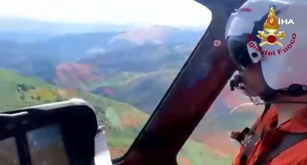 İtalya’da kaybolan helikopterden acı haber geldi