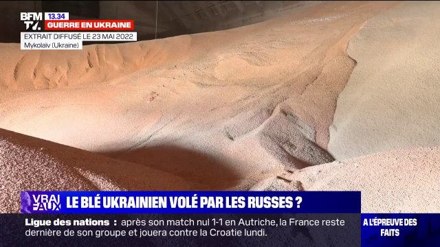 LA VÉRIF' - Les Russes volent-ils du blé et d'autres céréales en Ukraine ?