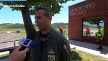 Elicottero disperso, parla il comandante dell'Aeronautica Daniele Gamba che ha trovato i rottami