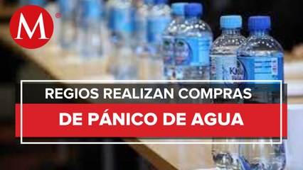 Limitan venta de agua embotellada en Nuevo León