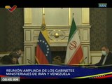 Presidentes Maduro y Ebrahim Raisi lideran reunión de gabinetes ministeriales de ambos gobiernos