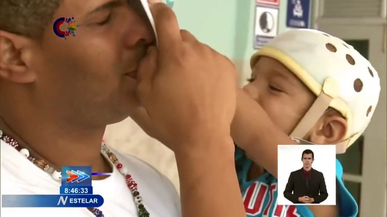 El bebé más pequeño de los heridos en el Hotel Saratoga