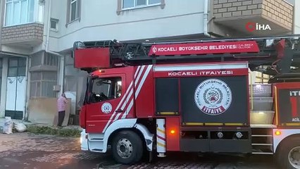 Marangozhanede çıkan yangın korkuttu