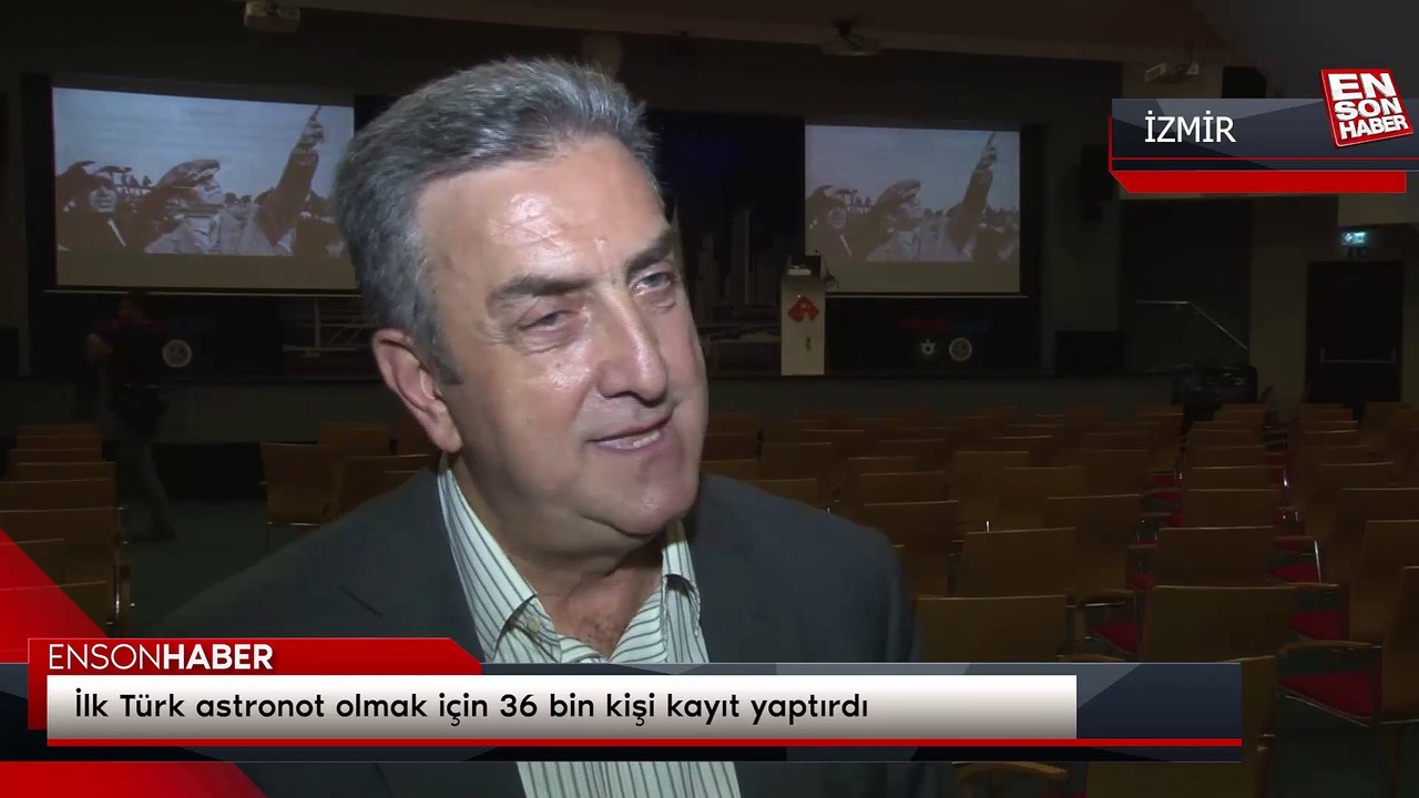 İlk Türk astronot olmak için 36 bin kişi kayıt...