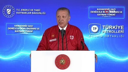 Erdoğan, Türkiye'nin dördüncü sondaj gemisinin adının "Abdülhamid Han" olarak belirlendiğini duyurdu