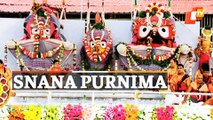 Watch Snana Yatra Of Sibling Deities In Puri