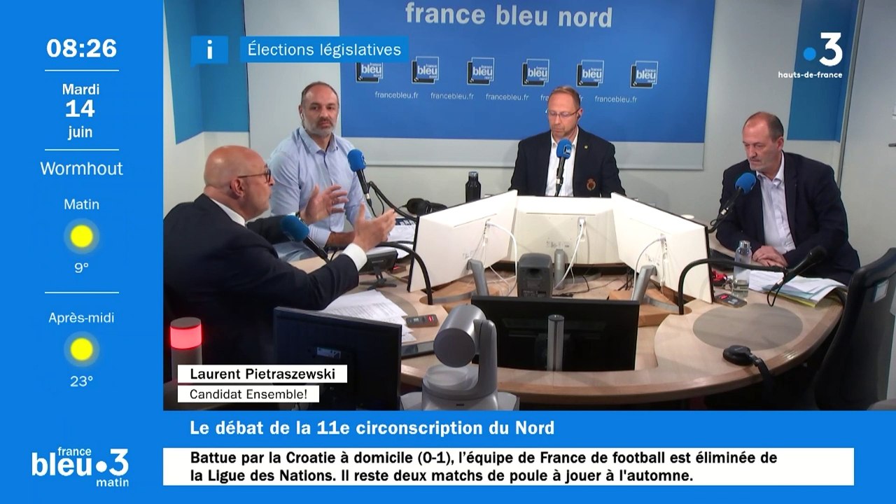 Législatives 2022 : le débat de la 11e circonscription du Nord