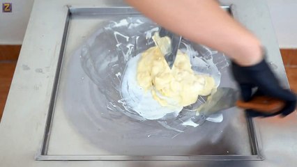 ASMR - Durian Ice Cream Rolls _ Part 02