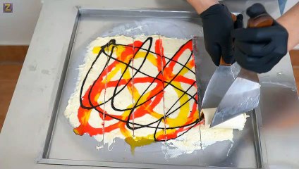 ASMR - Durian Ice Cream Rolls _ Part 03