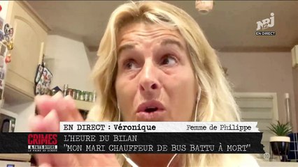 Download Video: L'émotion et les larmes de la femme du chauffeur de bus tué à Bayonne hier soir pour le dernier prime  en direct de 