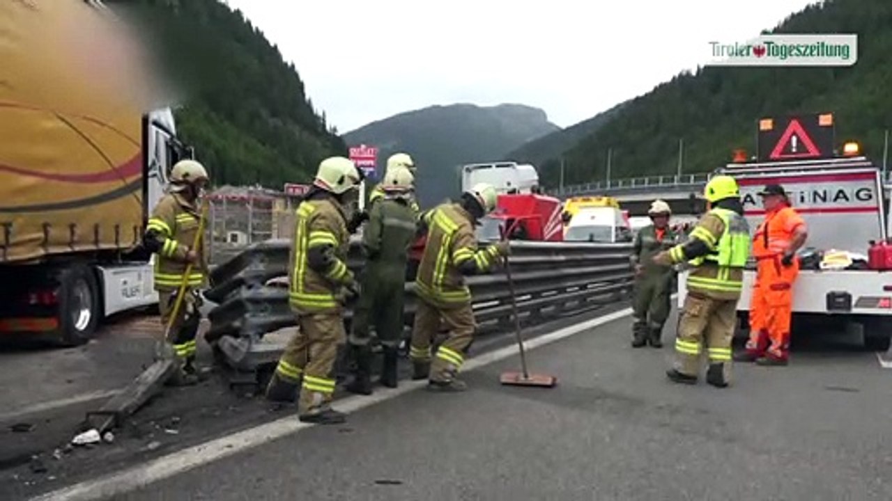 Betrunkener Lkw-Fahrer sorgte mit Unfall für Sperre der Brennerautobahn