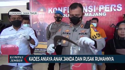 KadesKonsumsi Narkoba danAniaya Anak dari Seorang Janda