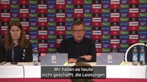 Rangnick: Niederlage “geht heute in Ordnung”