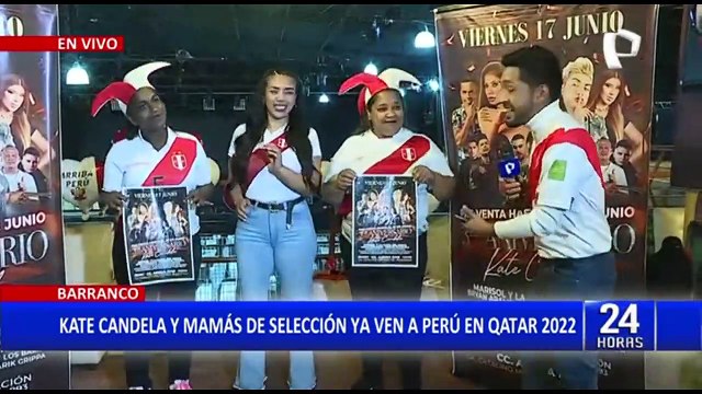 Repechaje: Kate Candela y madre de seleccionados alientan a Perú en partido contra Australia