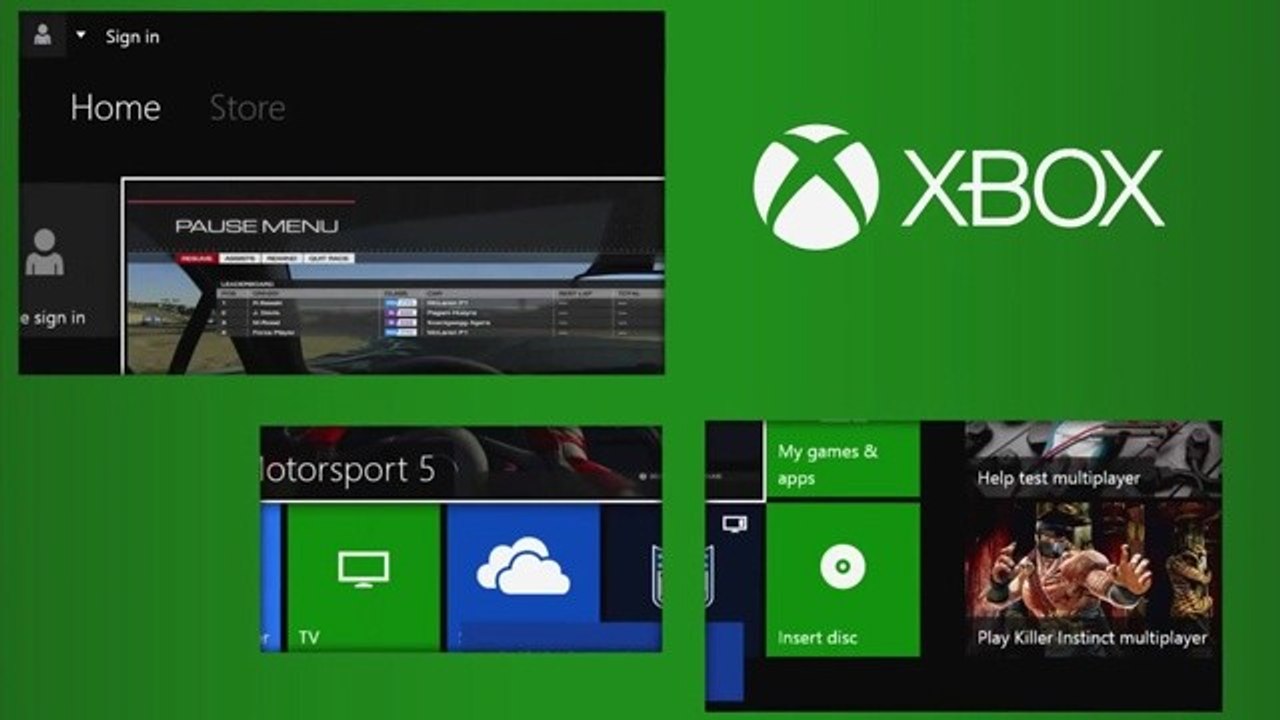 Xbox One - Dashboard-Präsentation zeigt neue Oberfläche