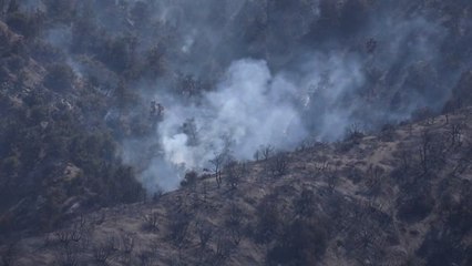 Gran incendio forestal en California