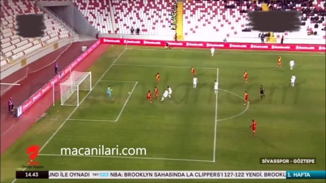 Sivasspor 0-1 Göztepe [HD] 29.11.2016 - 2016-2017 Turkish Cup Group F Matchday 1