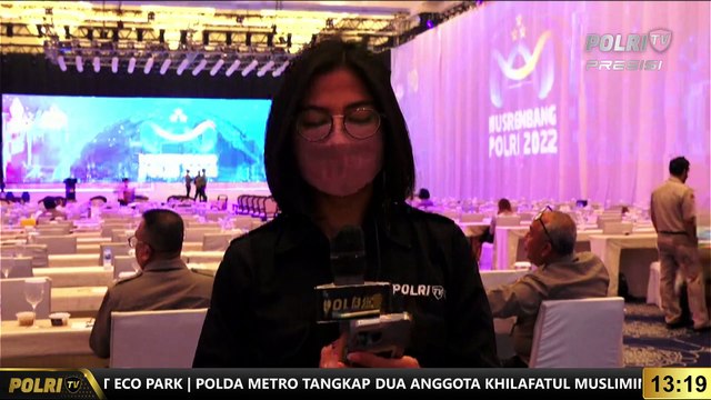 Live Report Ratu Dianti : Kapolri Membuka Musrenbang Polri 2022