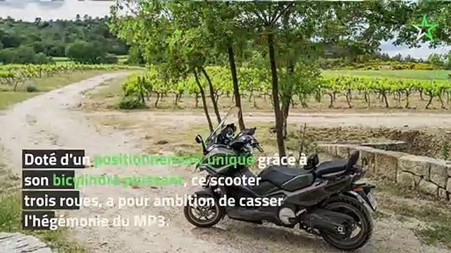 Test Scooter trois roues Kymco CV3 : l'arme anti-embouteillage et plus encore
