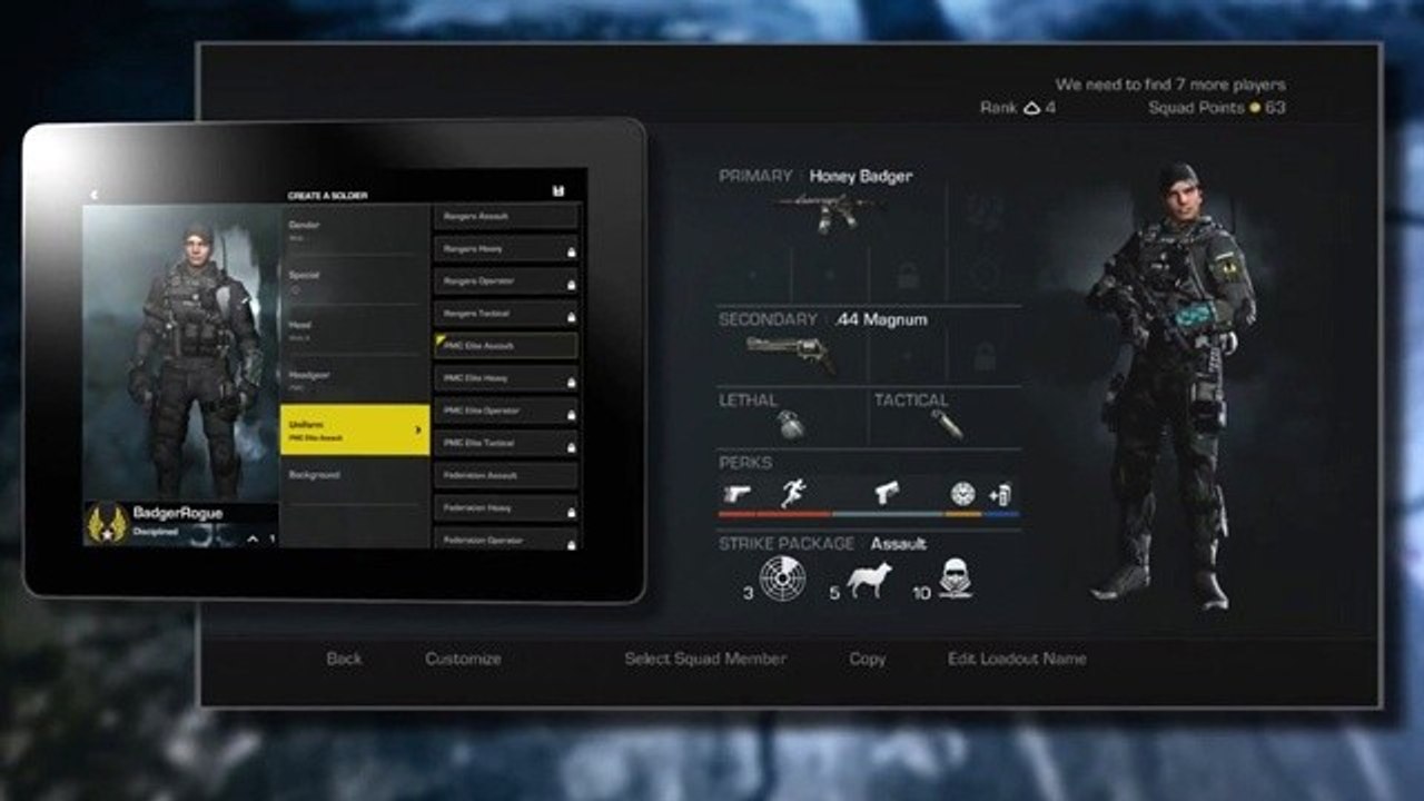 Call of duty: ghosts - trailer zur app für mobilgeräte