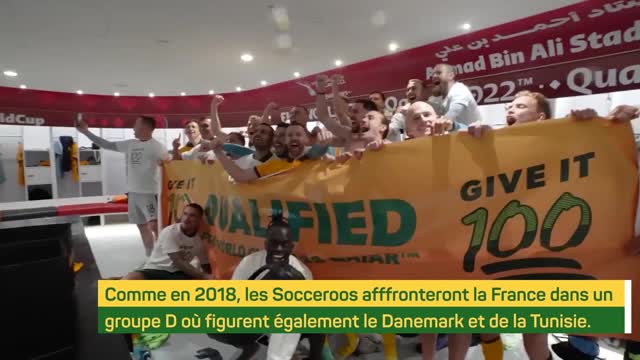 CdM 2022 - L'Australie fête sa qualification