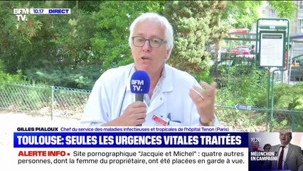 Crise de l'hôpital: "On a l'impression que tout le monde s'en fout", fustige le docteur Gilles Pialoux