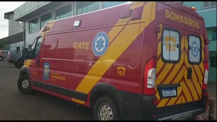 Mulher fica ferida em capotamento no Trevo Cataratas