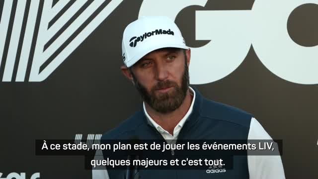 LIV GOLF - Johnson a discuté avec les organisateurs du Masters d'Augusta