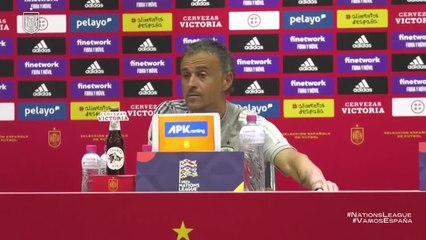Luis Enrique, rueda de prensa previa al España vs República Checa
