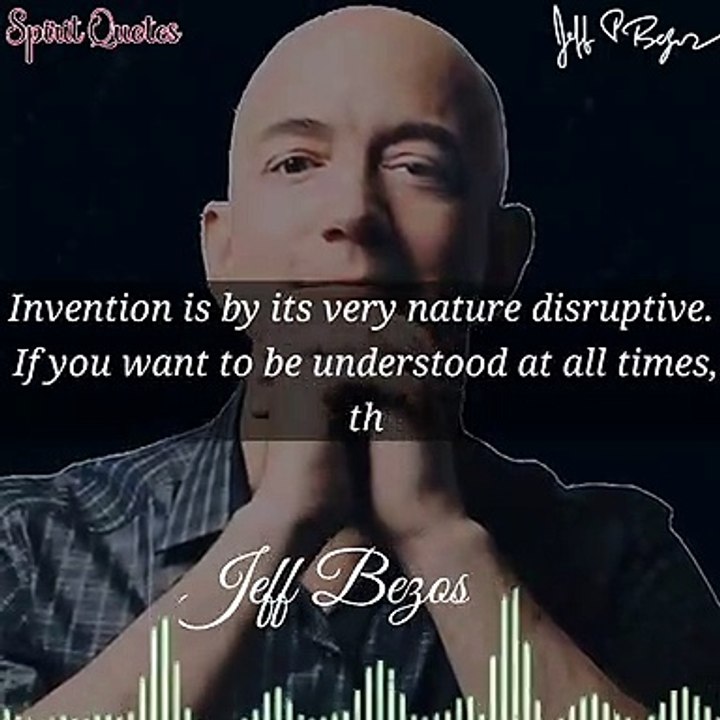 Jeff Bezos' Best Quotes - Life Changing #quotes #motivation