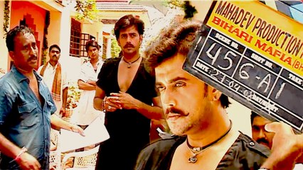 Ravi Kishan On The Sets Of Bhojpuri Film 'Vijay Bihari Mafia' | Flashback Video