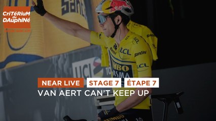 Tải video: #Dauphiné 2022 - Étape 7 / Stage 7 - Van Aert  can't keep up