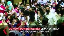 Jokowi Ungkap Kangen Saat Bertemu Relawan: Tangan Saya Digeret Ibu-ibu