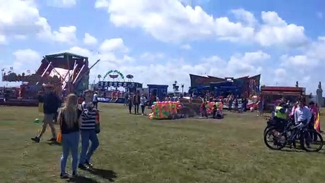 Crowds gather at Portsmouth Pride on Southsea Common, June 11, 2022