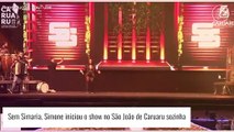 Simaria desfalca show com Simone por problema de saúde: 'Muita luta, muita dor'. Saiba detalhes