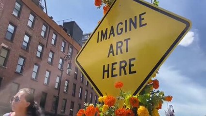 Un millón de flores lleva la alegría a las calles de Manhattan
