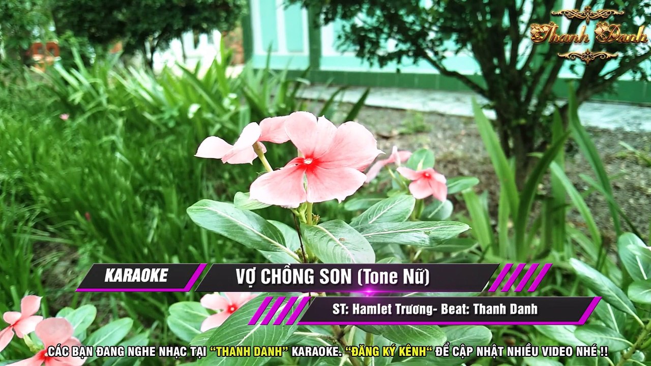 Karaoke Vợ Chồng Son Tone Nữ (Em) - Nhạc Sống Phối Hay Dễ Hát - Karaoke Thanh Danh