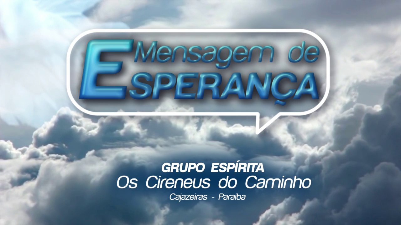 MENSAGEM DE ESPERANÇA - 10.06.2022