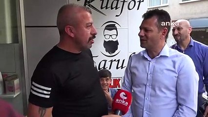 Aksaraylı berber: "Artık MHP'ye vermeyeceğim. zaten bıyığı da keseceğim"