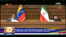 Irán entrega buque tanquero Yoraco a Venezuela