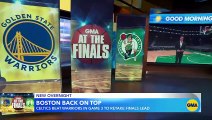 Celtics beat Warriors in Game 3 of NBA Finals l GMA