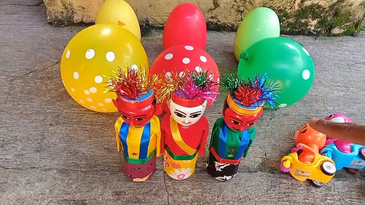 Temukan Banyak Ondel Ondel Betawi, 3 Ondel Ondel Pelangi, Ondel Ondel dalam Telur, Ondel Ondel Jatuh