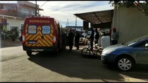 Ciclista fica ferido após ser atingido por carro no Bairro Interlagos