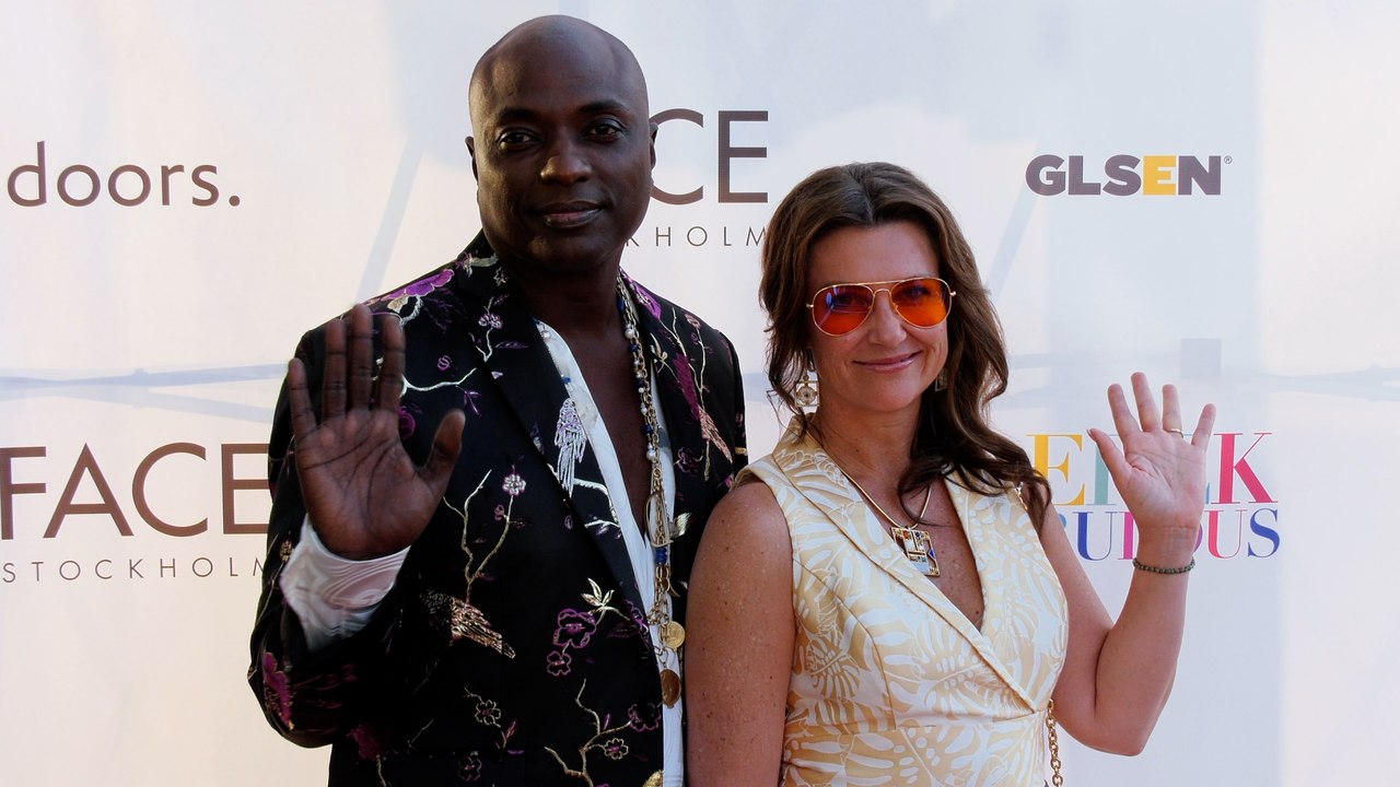 Shaman Durek and Princess Martha Louise of Norway "Derek Fabulous' PRIDE Makeup Collection Launch" Red Carpet in Los Angeles